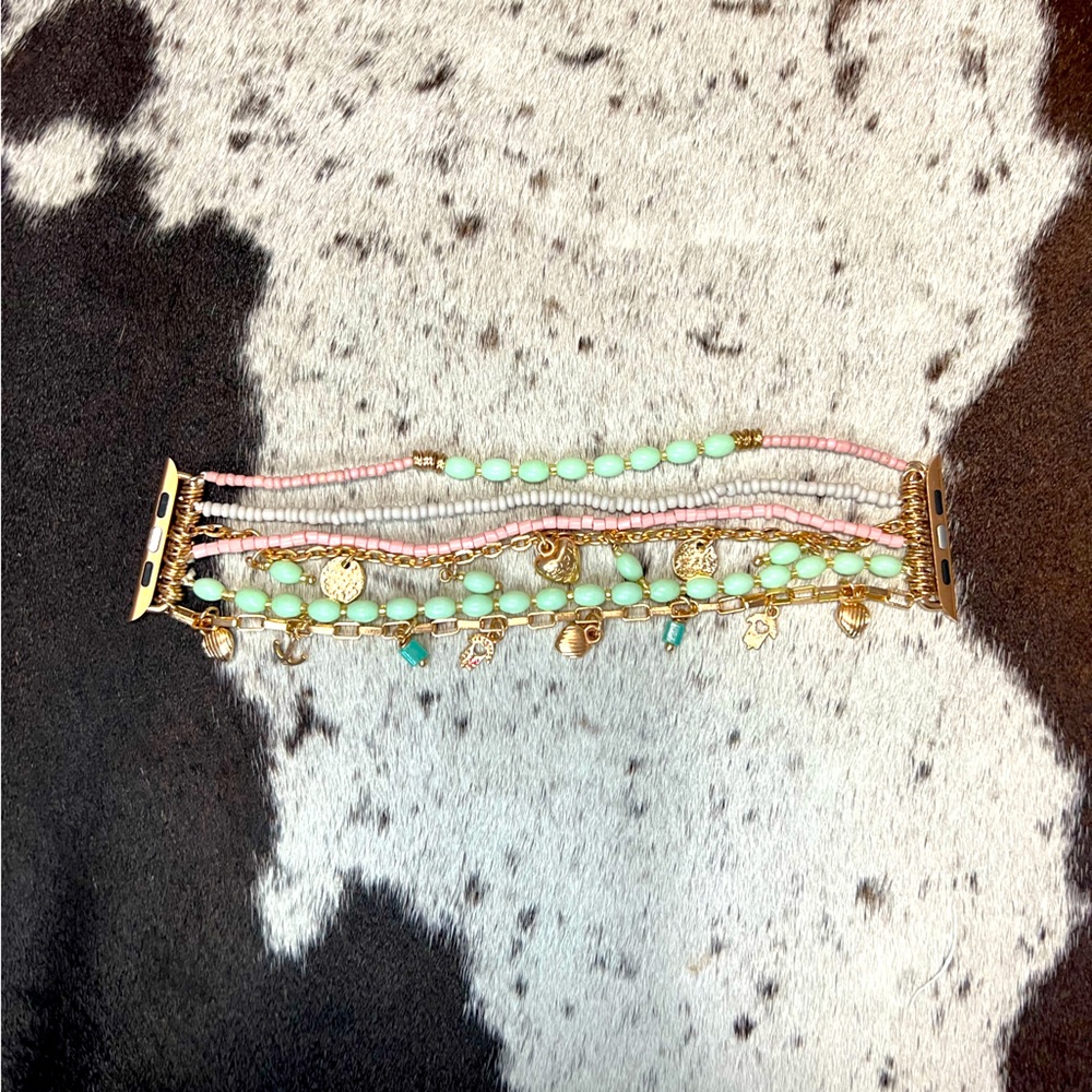 Myra Beach Cowgirl Apple Watch Band - Size 42/44 mm